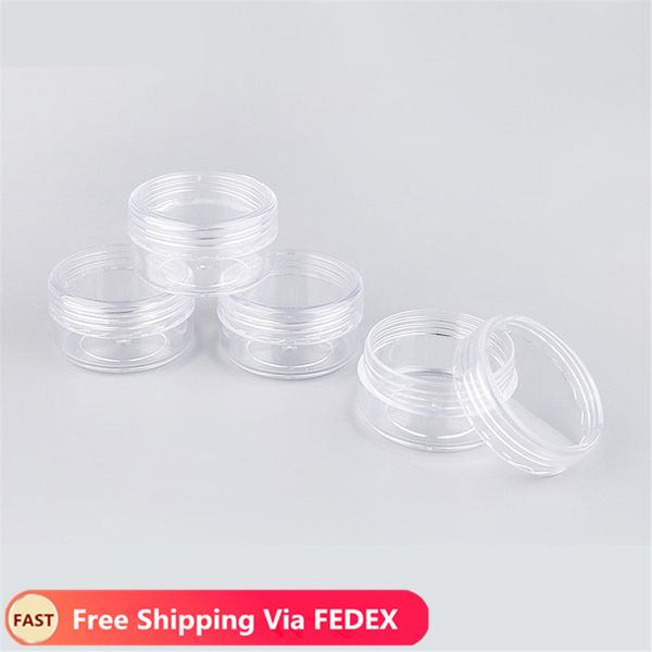 

cosmetic jar 10g small empty cosmetic refillable bottles plastic perfume eyeshadow makeup face cream jar pot container