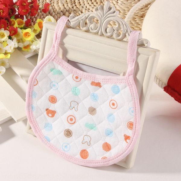 

baby ecological cotton waterproof baby saliva towel saliva towel bib newborn supplies small bib rice pocket tie
