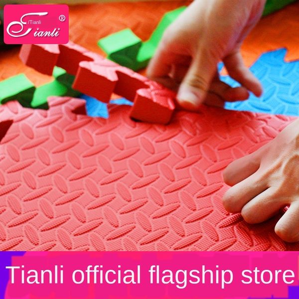 

rm7gj children's foam floor children's pad suture thickening foam pad sewing thickening household 60*60 bedroom living room floor