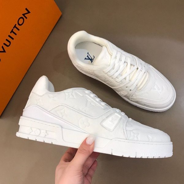 

054 high-quality men's casual sports shoes and designer luxury outdoor casual shoes, the original box size is 38-45, Black