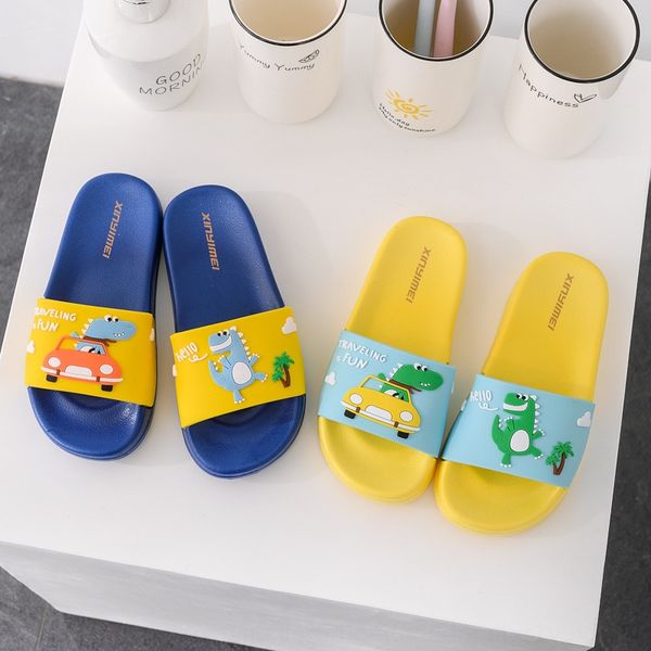 

swmjz children' summer men' and women' children children slippers sandals children' slippers cartoon cute indoor ant, Black;grey