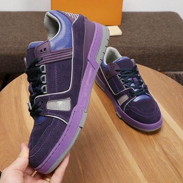 

luxury trainer sneaker mens shoes fashion classic autumn and winter chunky sneakers lace -up sports men shoes zapatos de lujo para hombre, Black