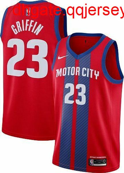 

blake griffin #23 men's jersey - new nkvest stitched basketball jerseys, Gray