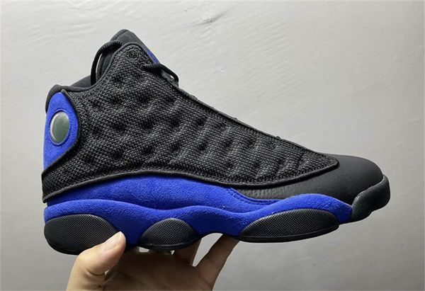 

air authentic 13 hyper royal 3m reflective men basketball shoes real carbon fiber sports sneakers with original box 414571-040
