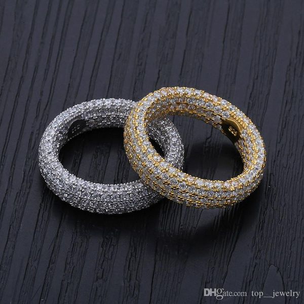 

925 sterling silver rings engagement rings wedding sets hip hop designer jewelry men zircon love ring iced out charms