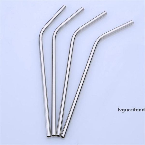 

304 stainless steel drink bend straw curve straw 20 oz straw your laser logo engraved supported