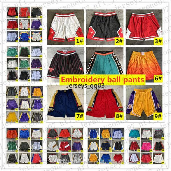 

raptors chicago bulls team basketball shorts los angeles lakers men nba shorts basket sport shorts college pants, Black;red