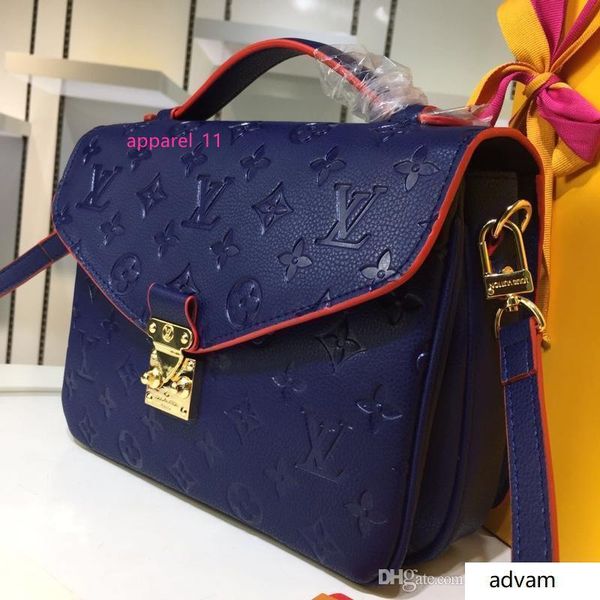 

the new the european and american fashion female bag shoulder bag inclined shoulder bag ms chain package 25*19*9cm