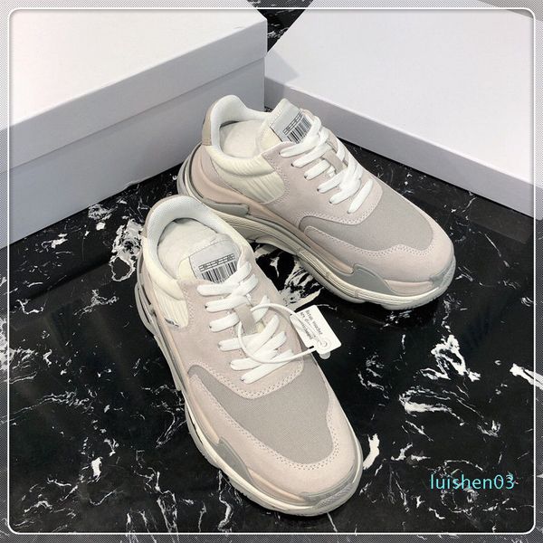 

kl dad shoes luxury designer comfort casual shoes mens daily lifestyle skateboarding shoe make old sports chaussures walking sneakers l03, Black