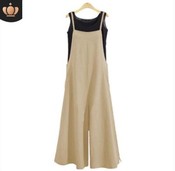 

selling foreign trade europe and america women's loose siamese wide leg pants casual siamese pants, Black;white