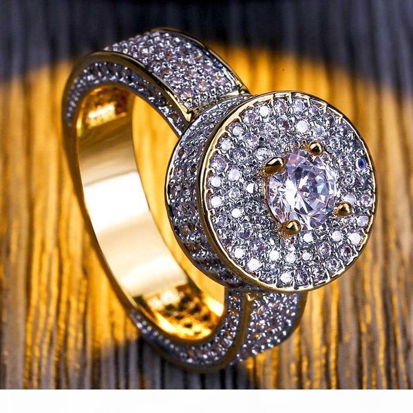 

мужская кольцо старинных ювелирных изделий хип-хоп рубиновый циркон замороженный из медное кольцо элитной 18k позолоченный для любовника спо, Silver