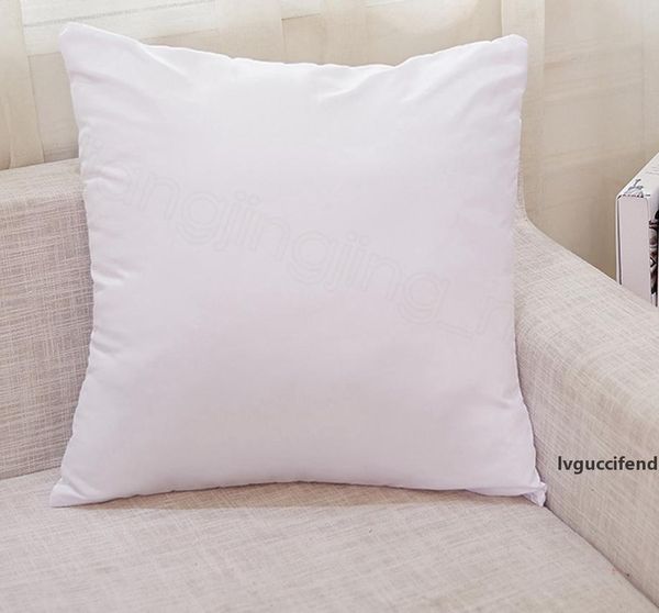 

white sublimation pillow case heat printing blank pillow covers without insert bolster 40x40cm 45*45cm diy plillow cushion ffa3458c