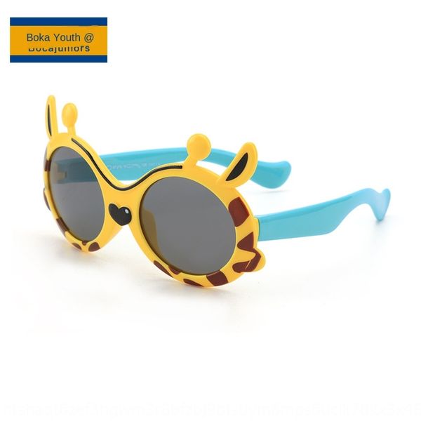 

korean cartoon outdoor activities funny decoration styling outdoor sun sun glasses baby cute cute sunglasses silicone material 8253, Blue