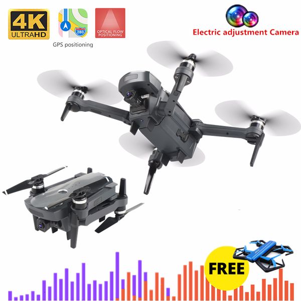 

k20 mini drone 4k quadcopter with 5g wifi fpv camera foldable quadrocopter 1800m 25mins flight time vs f11 sg906 e520s h117s
