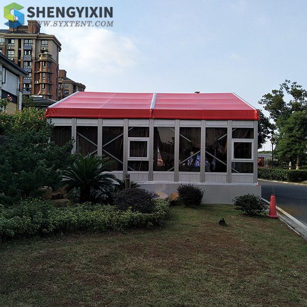 

outdoor event tents 10*30m with aluminum frame exhibition tent good price frame support customiztion pvc fabric for 300 people