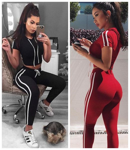 

sprit 2020 new design fashion suit set women tracksuit two-piece style outfit sweatshirt sport wear, Gray
