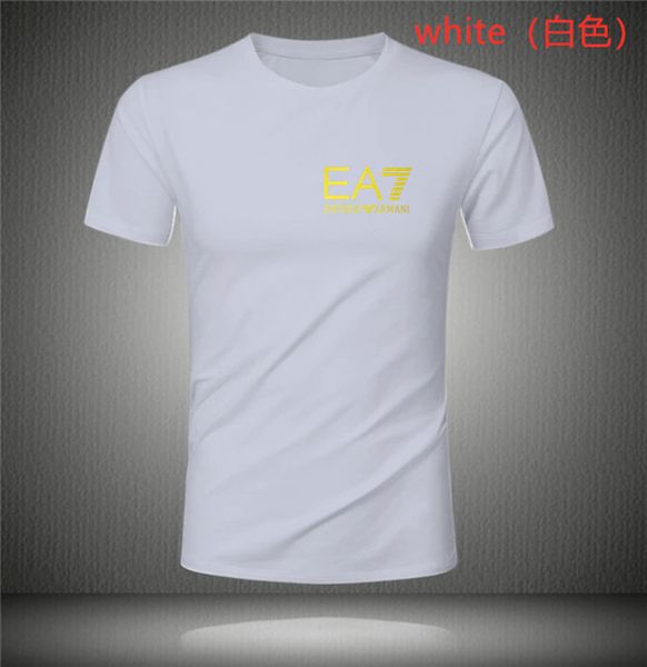 

the new 1g 1giorgioarman designer men's and women's print short-sleeved white tide print hip hop sport casual with label