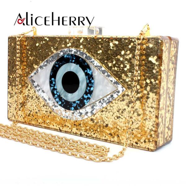 

new acrylic sequins women clutch bag chain women gold silver party wedding evening bag handbag chain shoulder