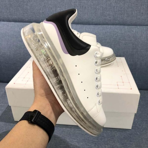 

2020 fashion new luxury designer casual men and women rubber air cushion breathable sports shoes couple rubber air cushion breathable sports, Black