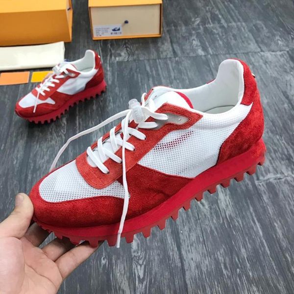 

lightweight runner sneaker mens shoes fashion style comfortable outdoor walking lace -up sports men shoes with origin b, Black