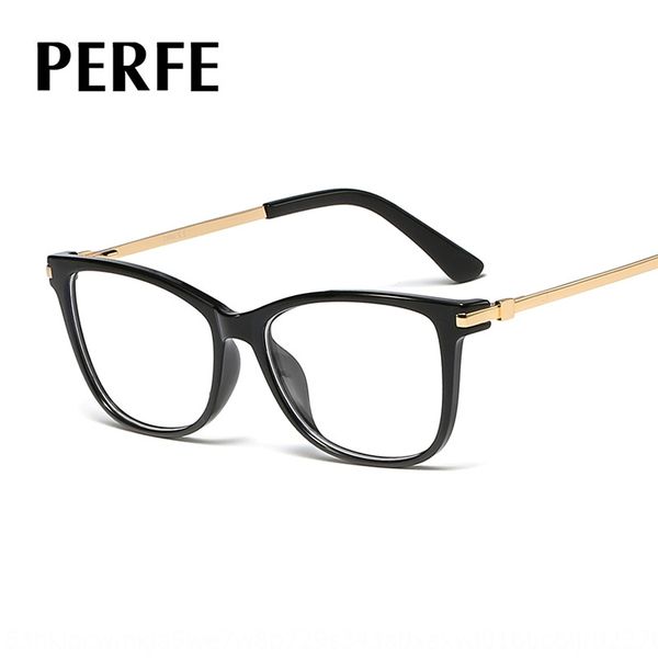 

93316 tr90 fashion round frame myopia women's spring plain glasses men's myopia glasses frame, Silver