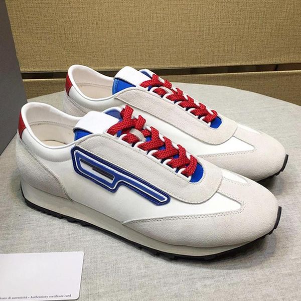 

breathable suede and nylon sneakers men 's shoes sale outdoor walking comfortable footwears sports luxury low men shoes drop ship, Black