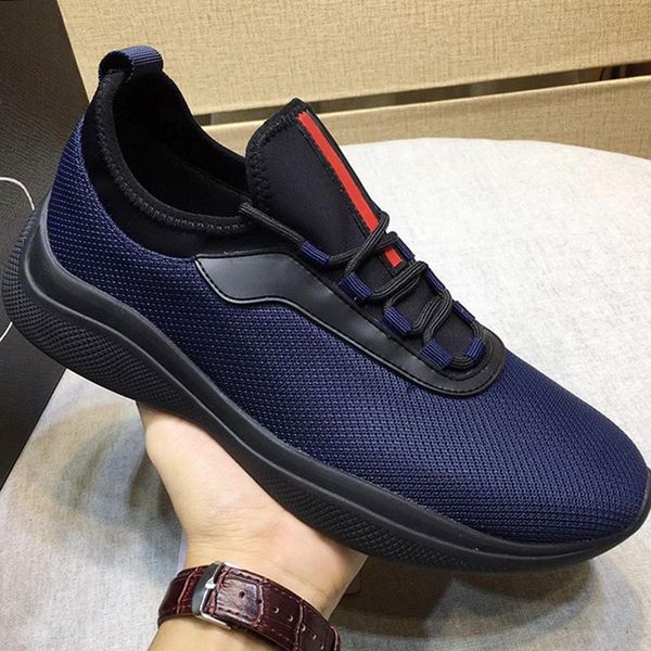 

2021 fast delivery mesh and neoprene sneakers mens shoes outdoor walking chunky sneakers style lace -up vintage type men shoes scarpe da uom, Black