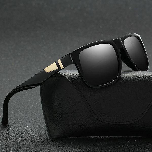 

2020 new fashion for women matte black plastic wide mens sunglasses lasses 2020 men eyewear accessories, White;black