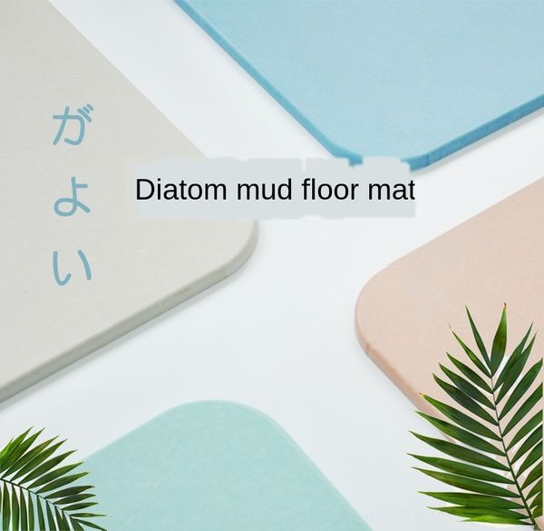 

диатомовые илы нога коврик ванной абсорбент диатомит не скользит быстро сухой ванной туалет природный диатомит коврик для ног коврик не скол