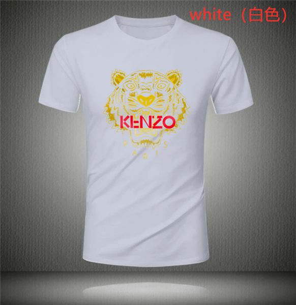 

in wholesale new men's t-shirts european and american popular street style designer men's and women's t-shirts ing, White