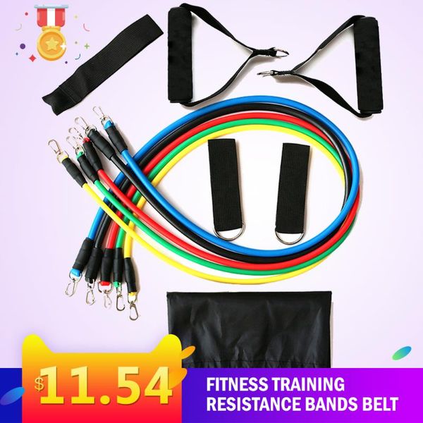 

resistance bands fitness equipment gym home abs multi-functional muscle yoga training rope strength belt sport