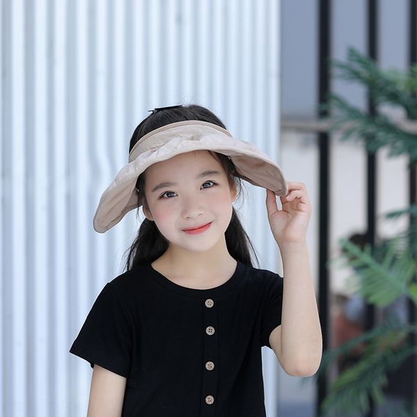 

shell bucket bucket shell fisherman female korean east gate empty children's large eaves fisherman hat outdoor sunshade sun hat, Yellow