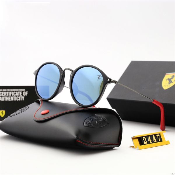 

european fashion women & men retro sunglasses black color thick frame sun glasses spectacles color film adumbral eyeglasses#210, Blue