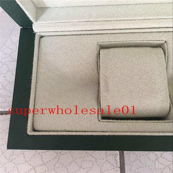 

luxury dark watch box gift case for rolex watches booklet card tags and papers in english swiss brand watches boxes, Black;blue