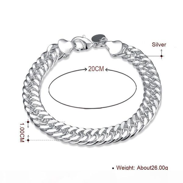 

f diamond ring luxury classy 10mm charm whip rope silver bangles for women men fashion jewelry h102, Golden;silver