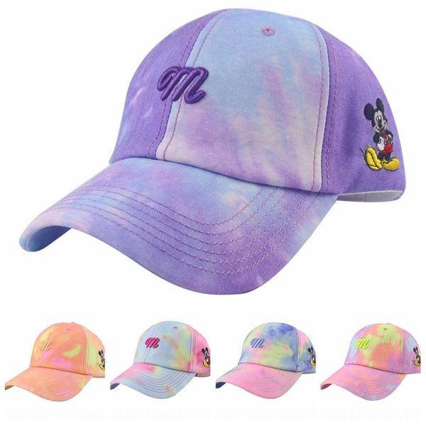 

y3uwf m umbrella baseball ouse letter fashion tie-dyed m cap female korean style fashionable student sunshade outdoor sunscreen baseball cap, Blue;gray