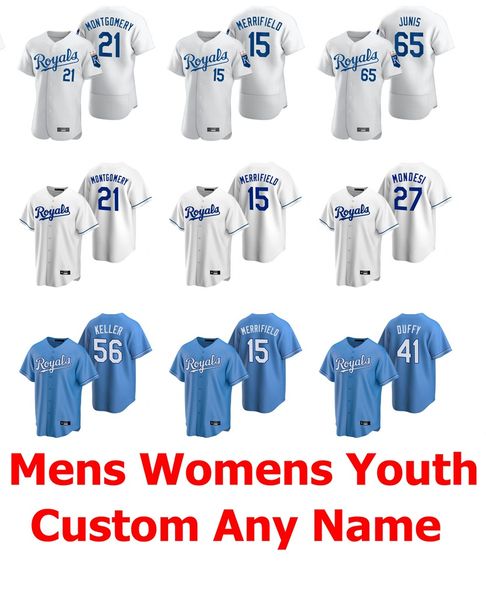 

33 ник дини джерси женщин никки лопес 36 крис оуингс 14 бретт филлипс 13 сальвадор перес 16 бо джексон бейсбола трикотажных изделий на заказ, Blue;black