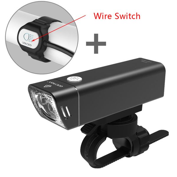 

bike lights gaciron 600 lumens cycling bicycle headlight with wire control ipx6 waterproof mtb road light usb rechargeable ultralight