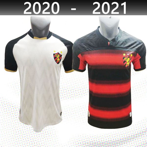 

2020 2021 sport club do recife soccer jerseys 19 20 21 camisetas de futbol home red hernane sander yago luan artur football shirts, Black;yellow