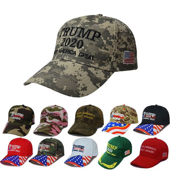 

new donald trump 2020 cap usa baseball caps keep america great snapback president hat 3d embroidery wholesale hats c2105, Black;white