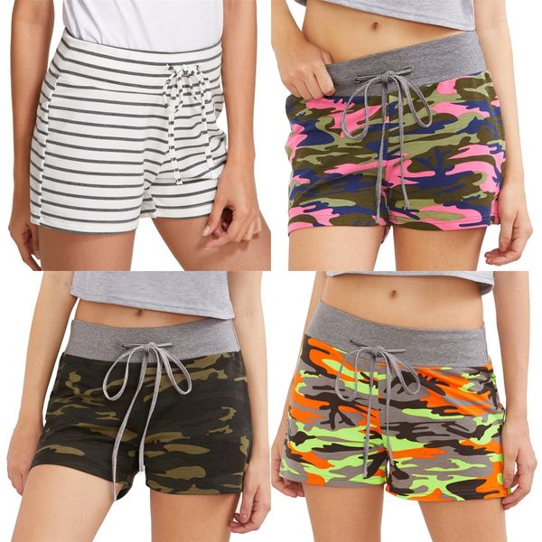 

finewords summer pearl beading high waist shorts casual loose ripped shorts plus size 3xl denim short pants women#2571, White;black