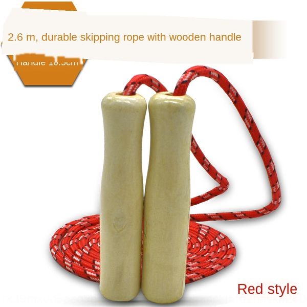 

8copi mysports wooden handle for children and primary school students fitness kindergarten mysports with wooden handl rope skipping adjustab