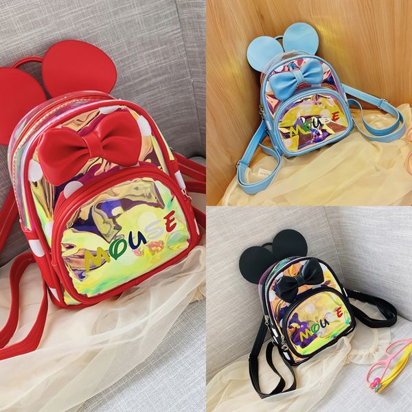 

children's 2020 summer new small korean cute laser boys bag backpack backpack and girls children's schoolbag fashion