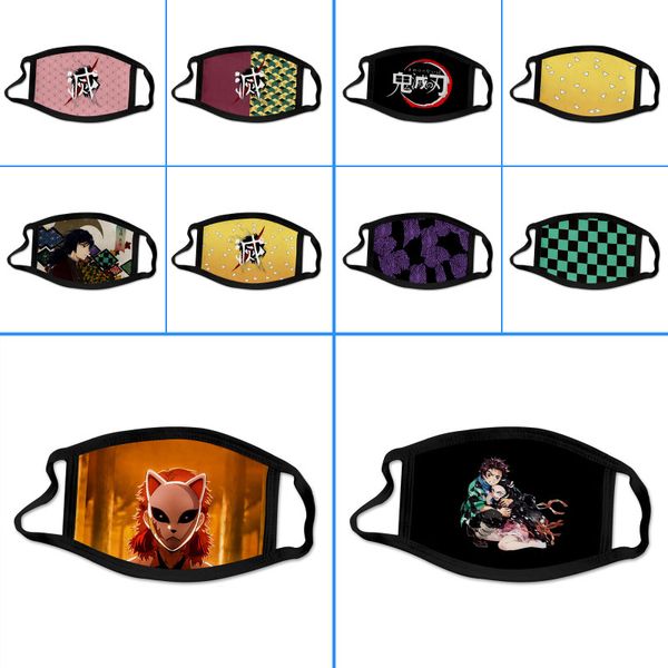 

быстрая доставка 3d призрак умышленная маска для лица творческого черной пыленепроницаемых печатей маски лед шелковых ткани защитной маска к