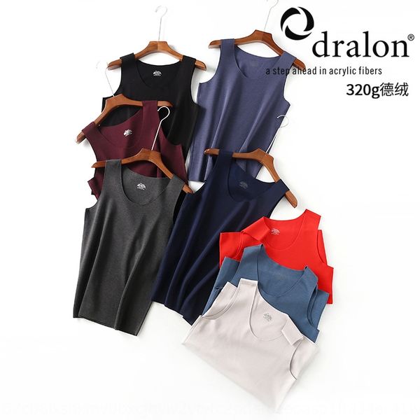 

j4mml german velvet basic round neck large size seamless brushed german velvet basic men's round neck vest large size seamless brushed, Black;white