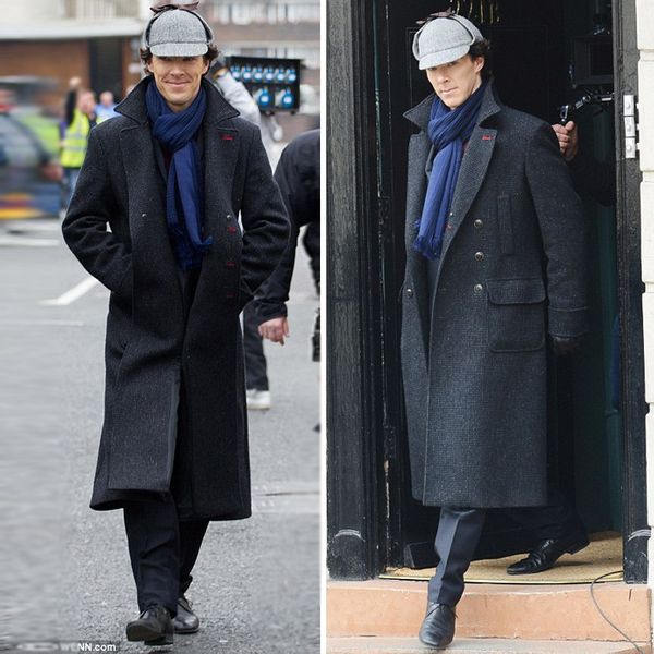 

trendy plaid trench men's mid-long autumn new casual shoulder-mounted double-breasted windbreaker coat coat large size, Tan;black