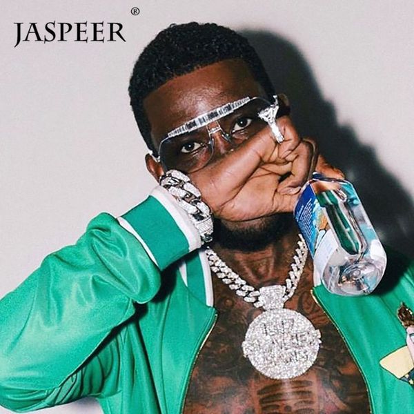 

sunglasses oversized jaspeer men retro steampunk men's polygonal metal sunglasses women oversize sunglasses with diamonds uv400 ch01, Blue