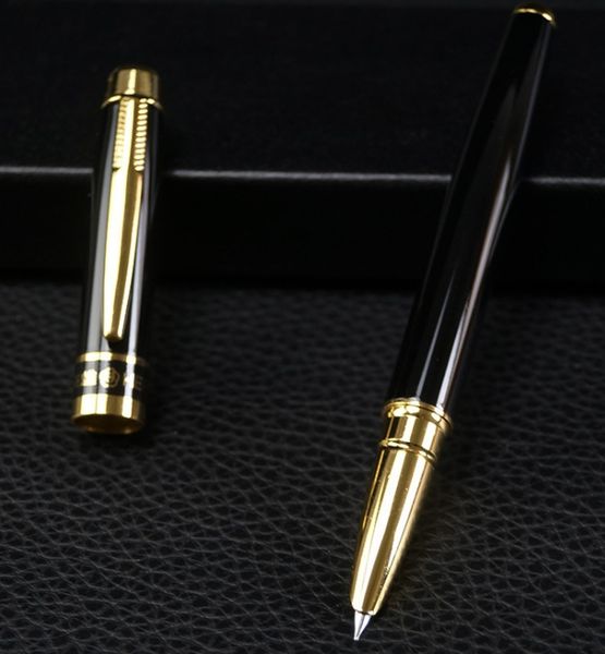 

student pen metal pen body 0.5mm dark tip writing special
