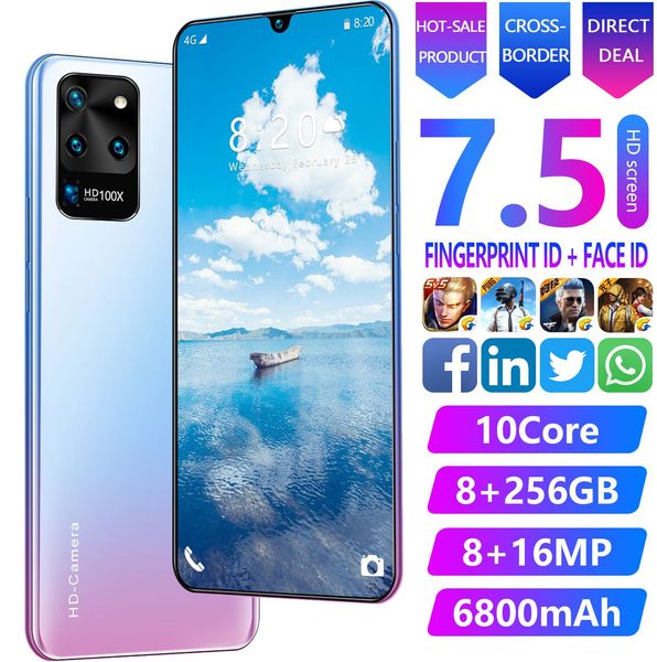 

7,5-дюймового большой экран сего смартфона приграничных новое место взрыва сего android смартфона завод оптового