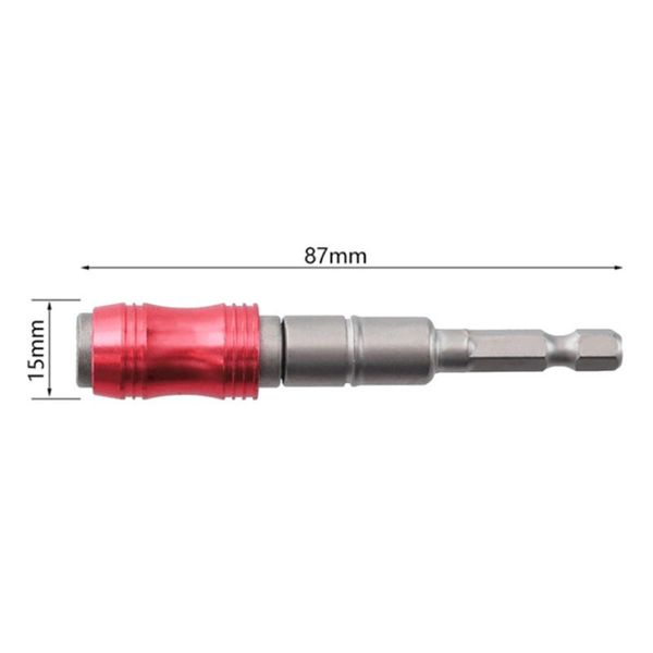 

chrome vanadium steel 20 degree magnetic angle extension adapter for 1/4" hex drill bit